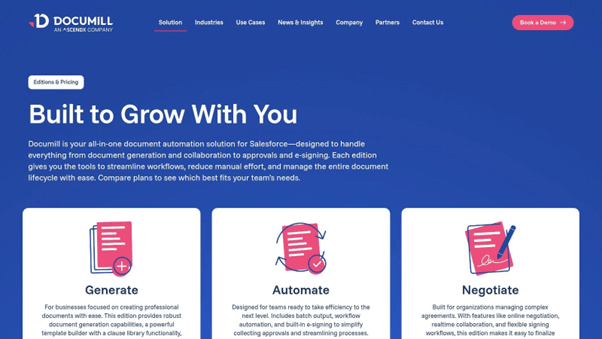 best salesforce document generation