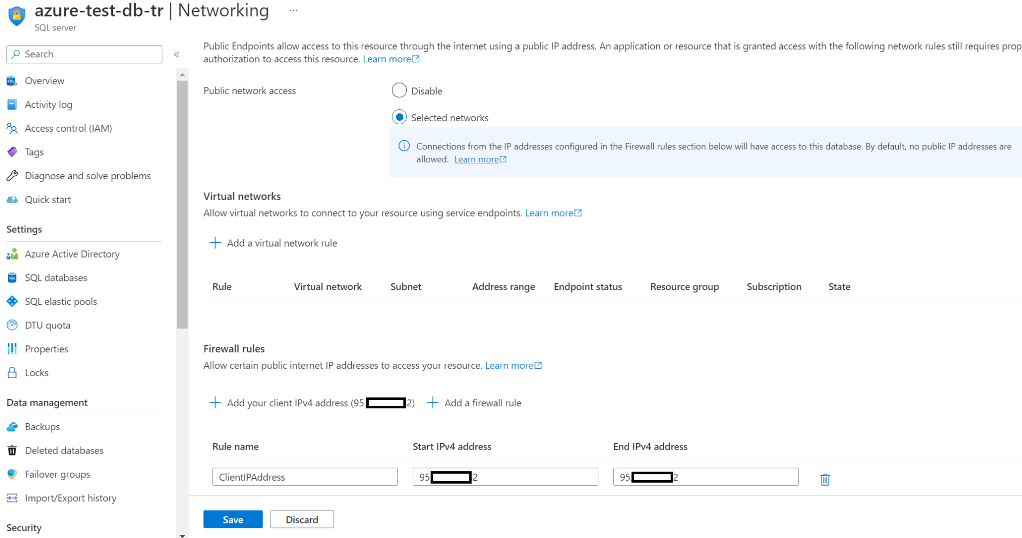 Azure SQL Server for PDF generation