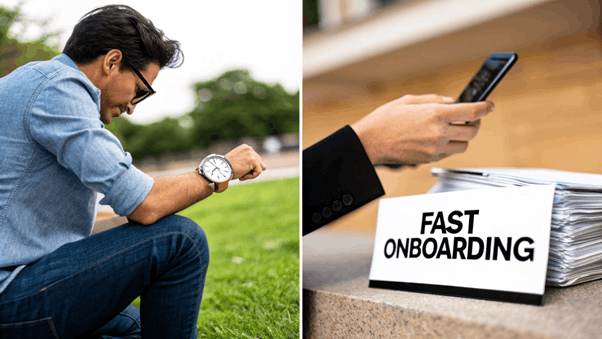 banks use automation for customer onboarding