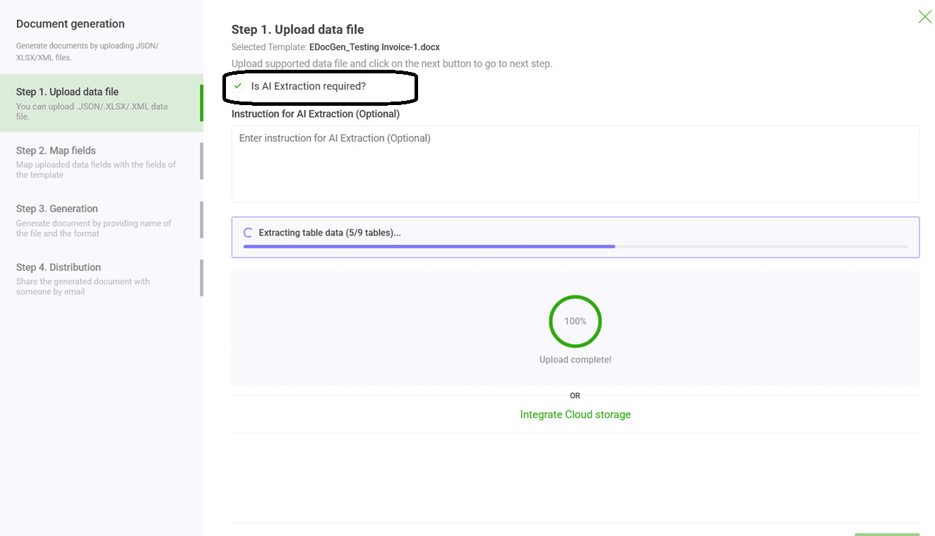 automate pdf from complex spreadsheet with ai