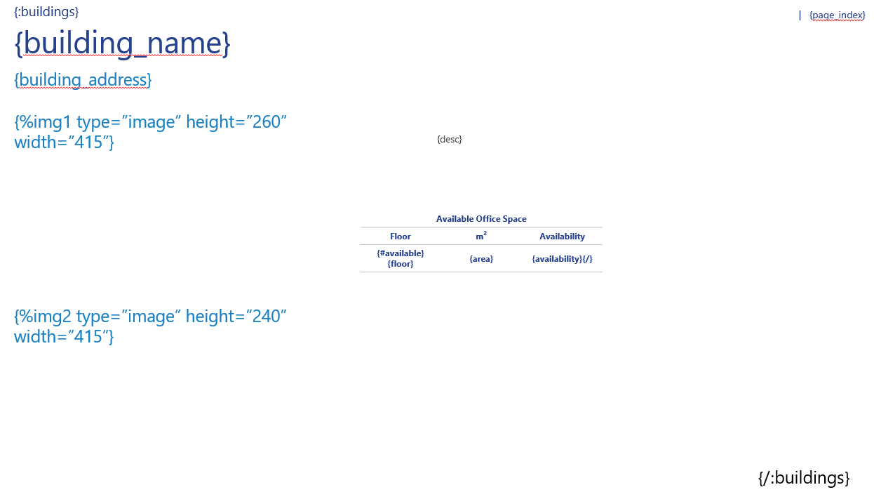 JSON to PowerPoint slides population